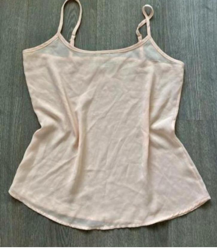 NIEUW Heel mooie zalmroze top , maat M 38 40, Kleding | Dames, Tops, Nieuw, Maat 38/40 (M), Roze, Zonder mouw, Ophalen of Verzenden