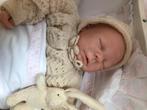 baby pop nel de man 55 cm handgemaakt, Ophalen of Verzenden, Zo goed als nieuw, Pop, Levensecht of Reborn