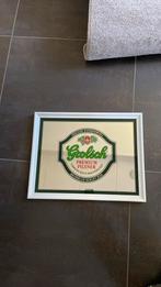 Grolsch spiegel vintage, Verzamelen, Verzenden, Zo goed als nieuw, Reclamebord, Plaat of Schild, Grolsch