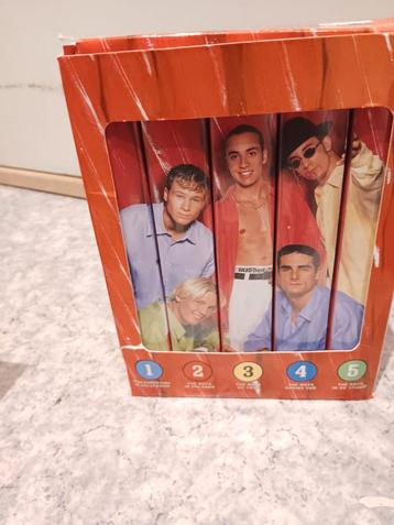 Backstreet boys vhs videobanden box nieuwstaat  beschikbaar voor biedingen