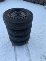 te koop winterbanden met velgen, Ophalen, Gebruikt, 15 inch, Winterbanden