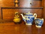Mini theepotje en melkkan, kinderservies Blue willow, Ophalen of Verzenden