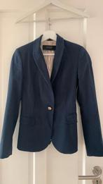 ZARA BASIC collection marineblauwe blazer  XS/S gevoerd, Blauw, Zara, Ophalen of Verzenden, Zo goed als nieuw