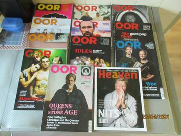 Muziek maandblad OOR 11X(PINKPOP 50 jaar)1X Heaven met NITS