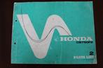 Honda CB750F2 1977 motorcycle parts list CB 750 F2 SOHC, Motoren, Ophalen of Verzenden, Honda