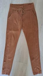 Zizo Cognac Broek Suede-look XS/S, Kleding | Dames, Broeken en Pantalons, Ophalen of Verzenden