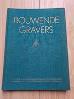 Bouwende gravers, Gelezen, 19e eeuw, J.H. Wijnand, Ophalen of Verzenden