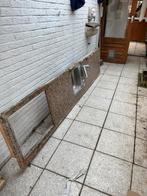 Oud keukenblad 61x288cm - Voor de liefhebber!, Gebruikt, Bruin, Ophalen of Verzenden, 200 cm of meer