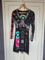 Desigual Jurk - Maat S - Zwart, Zwart, Ophalen of Verzenden, Zo goed als nieuw, Boven de knie