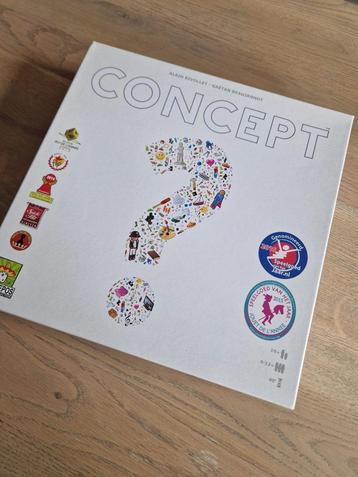 Concept bordspel beschikbaar voor biedingen