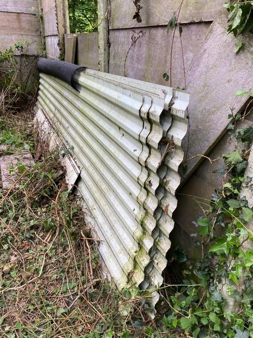 Damwand dakplaten 50m2, Doe-het-zelf en Verbouw, Dakpannen en Dakbedekking, Zo goed als nieuw, Dakplaat of Dakpanplaat, Metaal