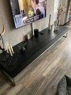 Dressoir kleur donker bruin achtig, Ophalen, Zo goed als nieuw, 200 cm of meer, Minder dan 100 cm