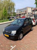 Fiat Panda 1.2 44KW 60PK 2007 Zwart, Auto's, Voorwielaandrijving, Stof, Zwart, Origineel Nederlands