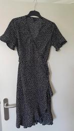 Mooi Dames  wikkeljurkje /overslagjurkje  Vera Moda, maat M., Maat 38/40 (M), Zwart, Ophalen of Verzenden, Zo goed als nieuw