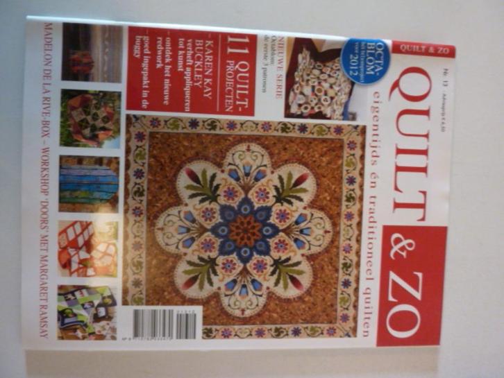 Quilt & zo - nr 13, Boeken, Overige Boeken, Zo goed als nieuw, Verzenden