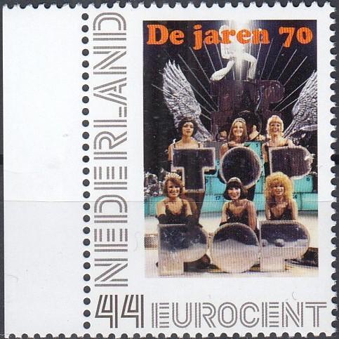 Nederland- 2008-Geschiedenis- Jaren 70- TopPop- P, Postzegels en Munten, Postzegels | Nederland, Postfris, Na 1940, Verzenden