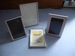 Kunststof/rvs fotolijstjes.(10x15cm), Huis en Inrichting, Woonaccessoires | Lijsten, Ophalen, Zo goed als nieuw, Minder dan 50 cm