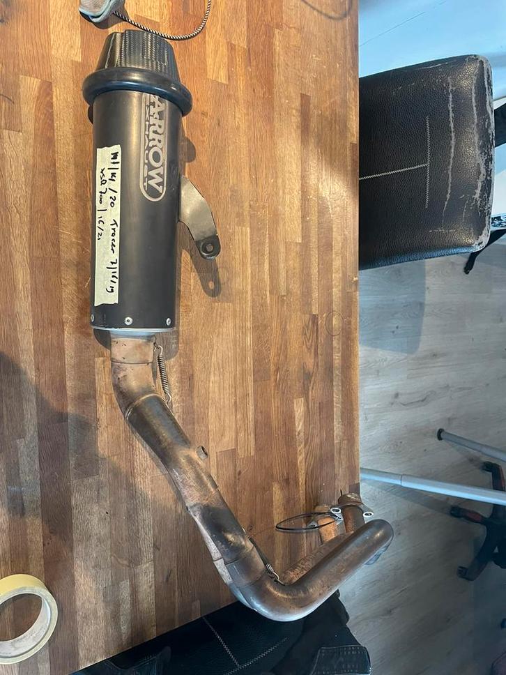 Arrow uitlaat yamaha mt07 07 tracer 700 xsr, Motoren, Onderdelen | Yamaha, Nieuw, Ophalen of Verzenden