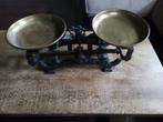 Te koop antieke gietijzeren weegschaal, Ophalen of Verzenden