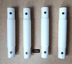 Koppelstukken lengte 23,5 cm diameters 3,8 cm en 3,4 cm, Ophalen of Verzenden, Gebruikt