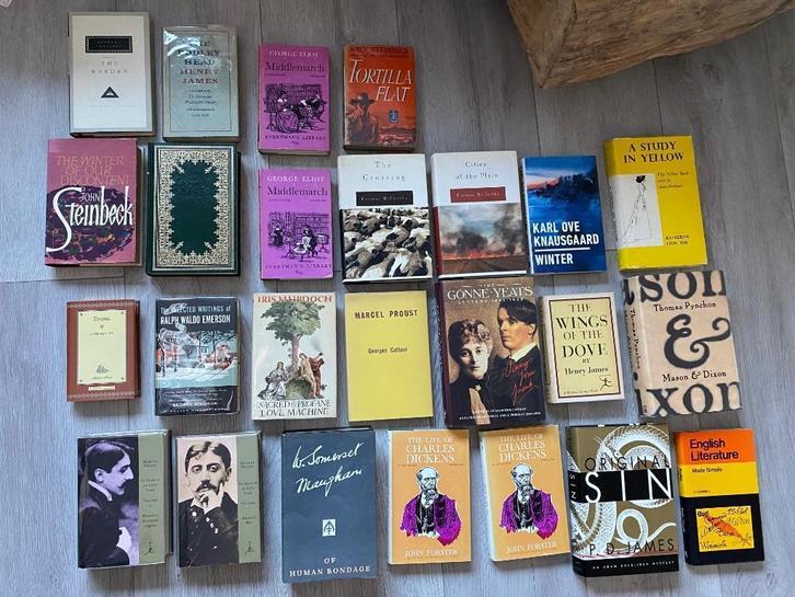 Grote Partij Engelse Literatuur Boeken, Boeken, Taal | Engels, Gelezen, Fictie, Ophalen of Verzenden