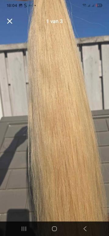 Haarmatten 100% echt haar!! Blond & bruin ps 175/200 gram beschikbaar voor biedingen