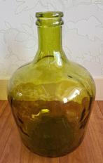 te koop: grote glazen vaas of fles, Ophalen, Gebruikt, Glas, Minder dan 50 cm