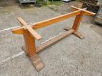 Oude klooster tafel onderstel / poot, Hoog 74 cm, Ophalen, 200 cm of meer, 50 tot 100 cm, Zo goed als nieuw