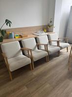 For Sale: 4 IKEA Armchairs, 120 eur each, Huis en Inrichting, Stoelen, Ophalen of Verzenden, Zo goed als nieuw, Hout, Eén