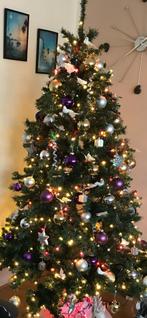 Groen kerstboom met accessoires!!, Ophalen, Zo goed als nieuw