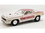 1970 Plymouth Cuda Super Stock *Ramchargers*, white/red, Nieuw, Overige merken, Ophalen of Verzenden, Auto