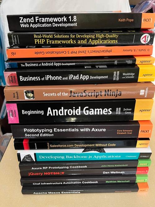 Diverse boeken, Boeken, Informatica en Computer, Zo goed als nieuw, Overige onderwerpen, Ophalen of Verzenden