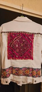 Te koop Ibiza style spijker jasje, Kleding | Dames, Ophalen of Verzenden, Nieuw, Maat 38/40 (M), Wit