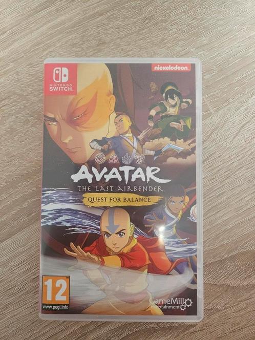Avatar The Last Airbender Quest for Balance Nintendo Switch, Spelcomputers en Games, Games | Sony PlayStation 5, Zo goed als nieuw