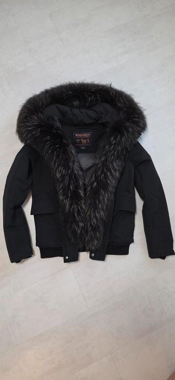 Woolrich winter jas parka bont 34 36 38 xs s m beschikbaar voor biedingen