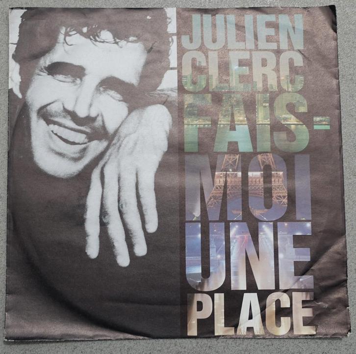 julien clerc - fais moi une place, Cd's en Dvd's, Vinyl Singles, Zo goed als nieuw, Single, Overige genres, 7 inch, Ophalen of Verzenden