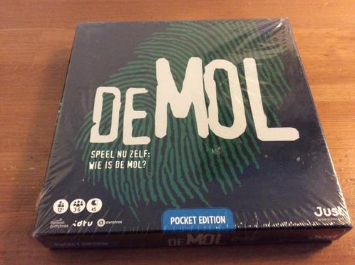 Wie is de Mol pocket edition kaartspel. Nieuw in folie, Hobby en Vrije tijd, Gezelschapsspellen | Kaartspellen, Nieuw, Ophalen of Verzenden
