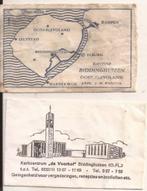 Biddinghuizen 2x suikerzakjes 60er jaren, Ophalen of Verzenden, Nederland