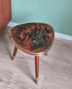 Vibtage Formica plantentafeltje, Ophalen of Verzenden, Rechthoekig, Minder dan 55 cm, Minder dan 45 cm