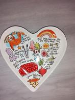 Valentijnsbord Blond Amsterdam, Porselein of Keramiek, Schaal, Nieuw, Ophalen of Verzenden