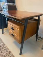 Bureau, vintage / mid century, Huis en Inrichting, Bureaus, Ophalen, Gebruikt, Bureau