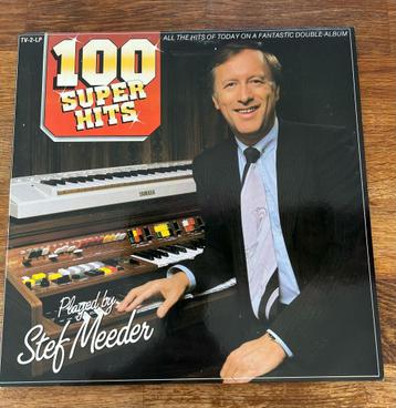 LP Stef Meeder 100 Super Hits Dubbel LP 1982 beschikbaar voor biedingen