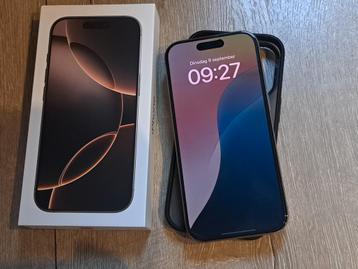 iPhone 16 Pro 128GB Dessert titanium | nieuwstaat | inruil  beschikbaar voor biedingen