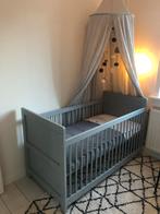 Bopita Cotbed Mix & Match 70x140 lichtgrijs, Ophalen, Gebruikt, 70 tot 85 cm, 140 tot 160 cm