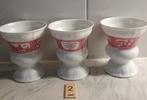 RUDESHEIM, asbach-uralt,  3 bekers, porselein, Antiek en Kunst, Ophalen of Verzenden