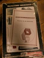 Vintage beeldscherm microscoop in originele doos, Antiek en Kunst, Antiek | Gereedschap en Instrumenten, Ophalen of Verzenden