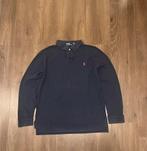 Ralph Lauren longsleeve polo donkerblauw – rood logo – XL, Kleding | Heren, Polo's, Ophalen of Verzenden, Zo goed als nieuw, Maat 56/58 (XL)