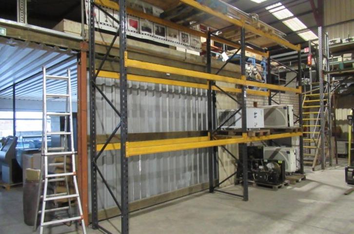 04358 Grote partij gebruikte palletstelling., Doe-het-zelf en Verbouw, Overige Doe-het-zelf en Verbouw, Gebruikt, Ophalen