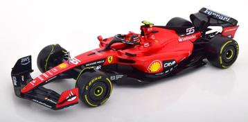 Ferrari SF23 F1 Carlos Sainz 2023, 1/18, Bburago beschikbaar voor biedingen
