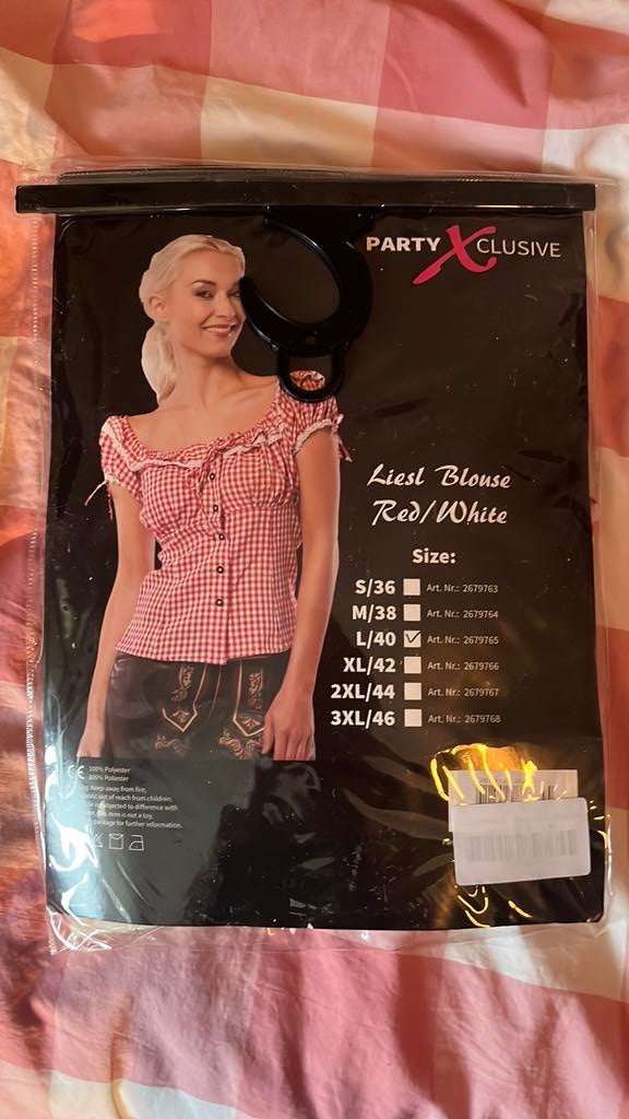 Blouse carnaval - NIEUW, Ophalen of Verzenden, Zo goed als nieuw, Carnaval